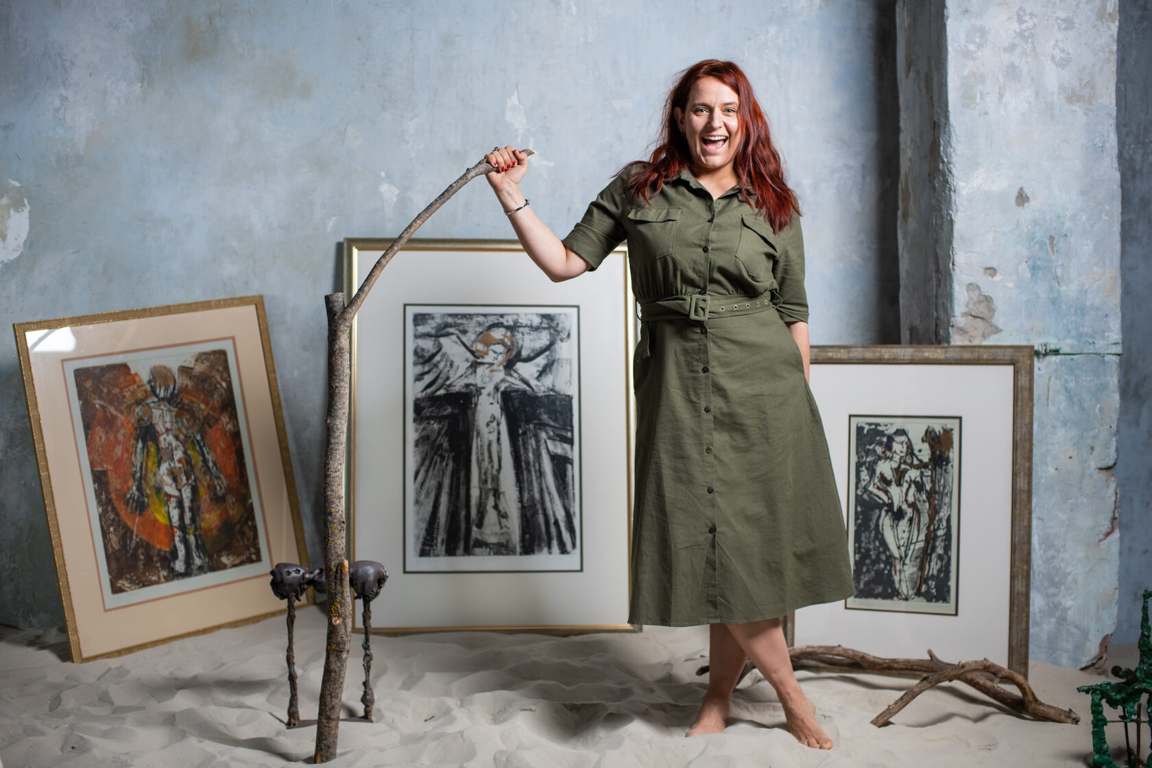 Svetlana K-Liée in studio